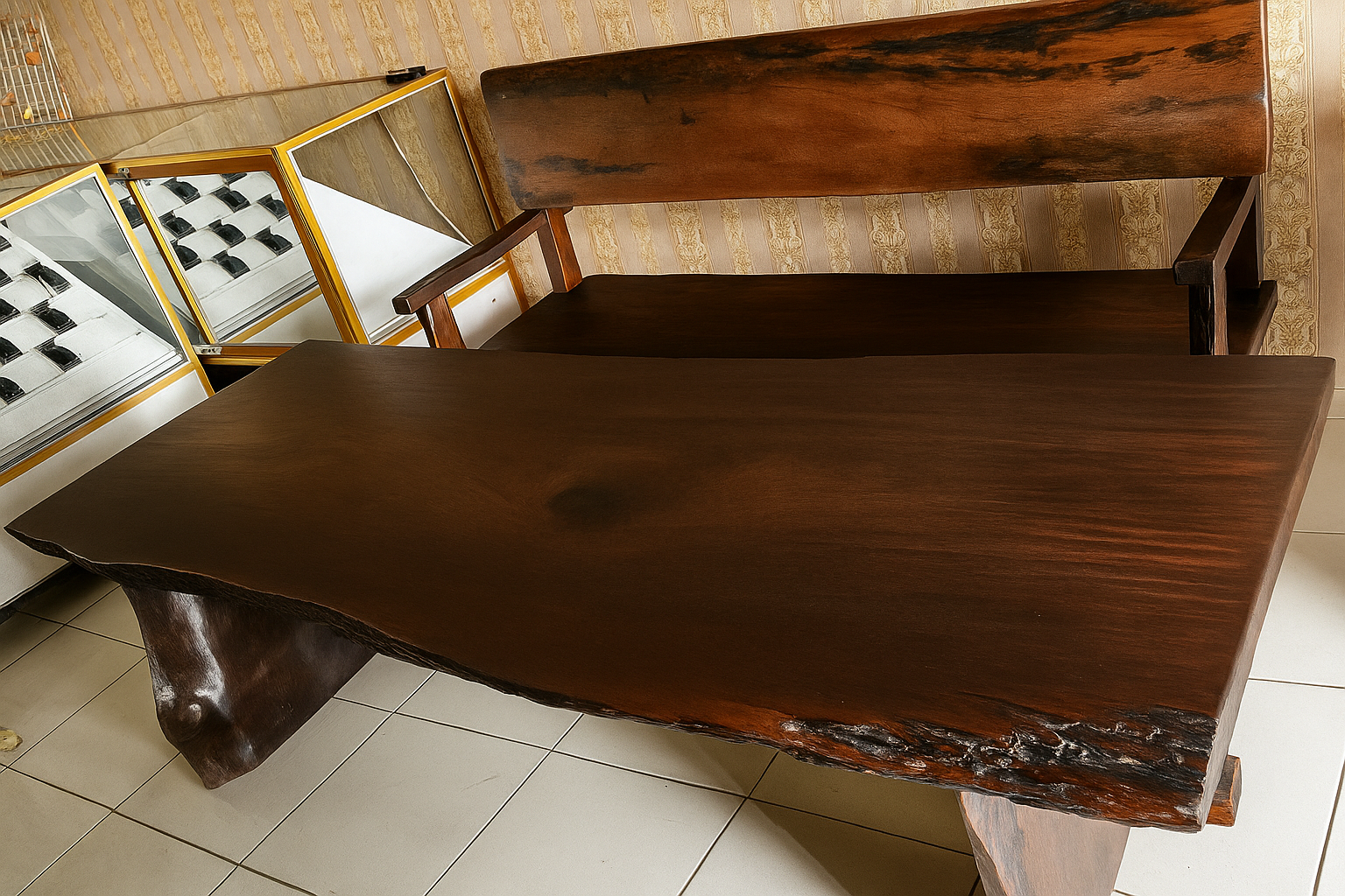 Meja epoxy resin contoh